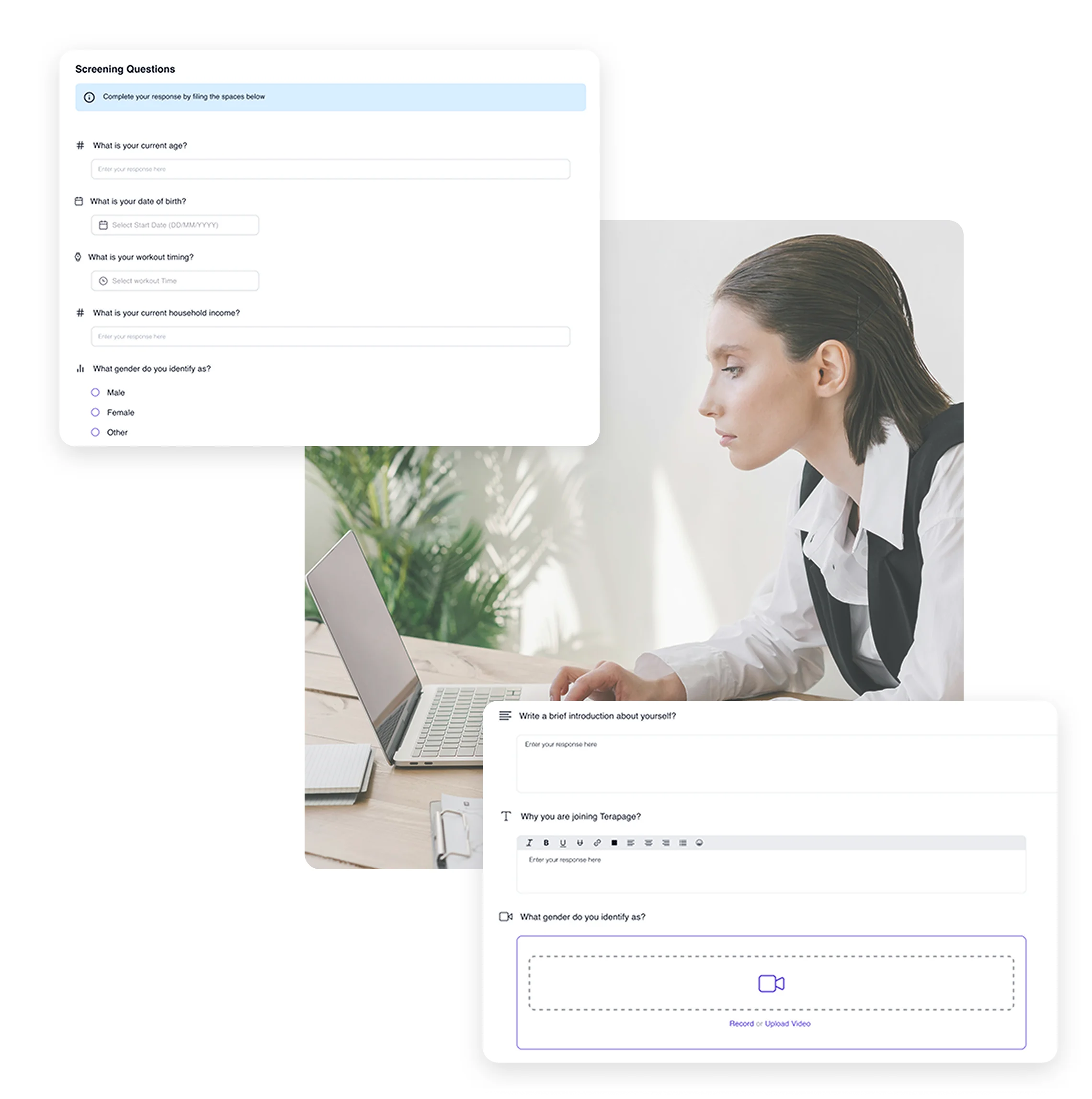 Terapage: online qualitative and quantitative market research platform